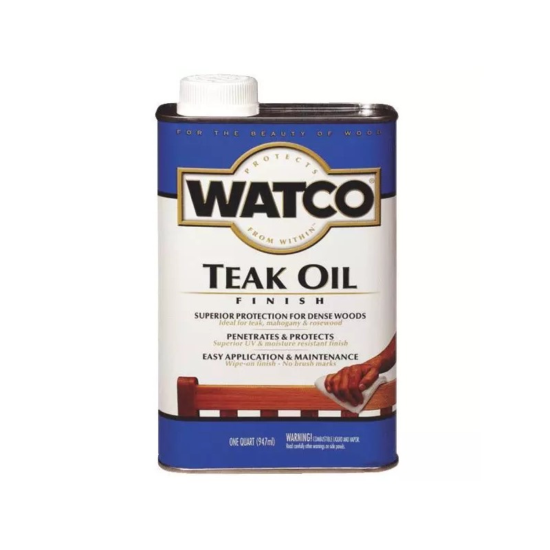 Watco (4)-Qt Watco Penetrating Natural Interior/ Exterior Wood Teak Oil