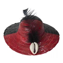 Cabeza De Elegguá Con Coronita Y Sombrero