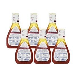 Ken's Steak House Lite Red Wine & Olive Oil Dressing (16 Fl Oz (Pack of 6))