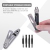 SHD Titanium Small EDC Pocket Screwdriver,Portable 8 in 1 Mini
