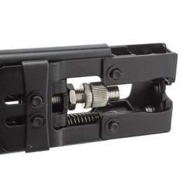 Coaxial Compression Tool for RG58, RG59 and RG6 Terminates F-pin, RCA and BNC