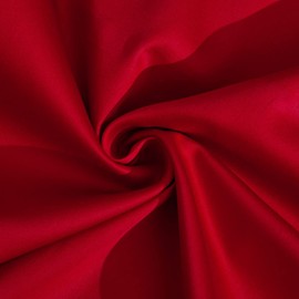 NTBAY 2 Pack 500 Thread Count 100% Egyptian Cotton Oxford Pillowcases, Super Soft and Breathable Euro King Pillow Cases | Hotel Quality Pillow Shams, 50x90 cm, Red