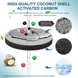 Teokantz 8 PCS Bottle Filter Discs for Brita Fill & Go Water Filter Bottles Carafes, Microdisc Filter Reduces PFAS Chlorine Micro Particles Other Taste-Disturbing Substances in Drinking Water