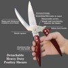 TONKIKA Heavy Duty Poultry Shears, Professional Kitchen Scissors, Kitchen Shears