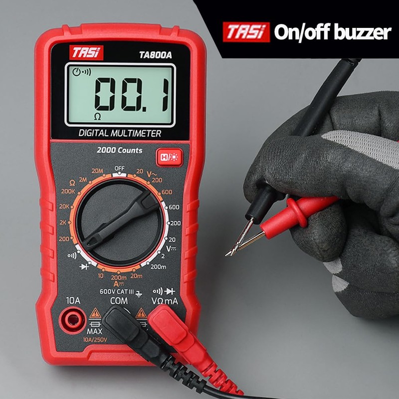 Yiko Multimeter Digital, Multitester NCV, Voltmeter Ohmmeter Ammeter TRMS 4000