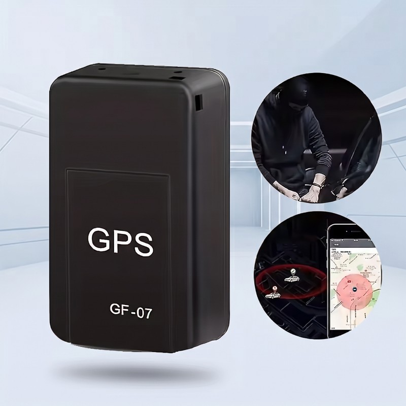 GF07 Mini Magnetic GPS Tracker - Real-Time Portable Tracking Device