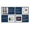 Power Automatic Transfer Switch, 110V 100A NLQ3-125/2P, Fast Switching Timing