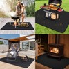 UBeesize Large 65 x 48 inches Under Grill Mat for