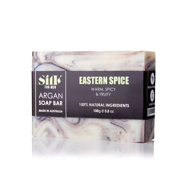 Silk Oil of Morocco-Argan Soap Bar Eastern Spice 100g