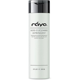 Raya Aloe Cucumber Astringent (202), Facial Toner for Dry and Sensitive Skin - Refreshing, Hydrating and Calming Formula, Gentle Pore Tightening Skincare, Cruelty, Paraben & Alcohol-Free, 8 fl oz