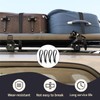 Pack of 4 Luggage Straps Bicycle, Bicycle Tie Down Strap,