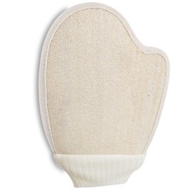 OWIIZI Natural Stiff Loofah Back Scrubbers for Shower,Glove Pad Exfoliating Body Scrubber Shower Loofah Sponge Back Loofa for Shower for Men Women Body Deep Clean