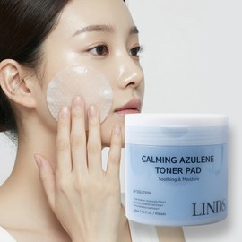 LINDSAY Azulene Houttuynia cordata Cica Toner Pad Madeca Trouble Pore Calming Ampoule Moisture Pad / 아줄렌 어성초 시카 토너 패드 마데카 트러블 모공 진정 앰플 수분 패드