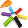 SourceTon 6 Juegos de triángulos de Silicona Plegable Antideslizante, diseño