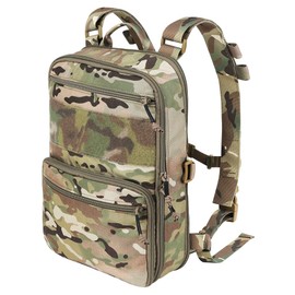 KRYDEX Tactical Expandable Backpack MOLLE Backpack for Travelling Hiking Hunting (Camo)