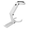 Desktop Handheld LED Magnifier 7X USB Battery Powered Reading Magnifying