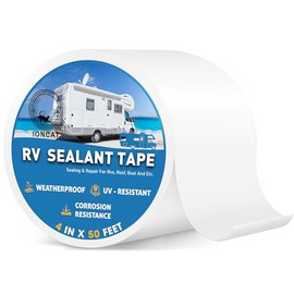 Professional Grade RV Roof Sealant Tape - 4 Inch x 50 Feet