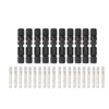 10 Sets Solar Panel Cable Connectors Waterproof Dustproof UV Resistant
