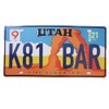 OPO 10 - USA CAR LICENSE PLATE - metal replica: