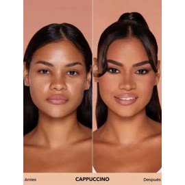 SHEGLAM Complexion Pro Base Líquida Mate Larga Duración - Cappuccino