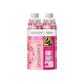[Bulk Purchase] Essential Fluffy Urutsuya Conditioner Refill, 11.8 fl oz (340 ml) x 2 Packs