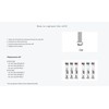Tombow BC-MGLE01R25 Permanent Ballpoint Pen Monograph Light 0.5mm Mono Color