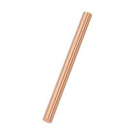 M METERXITY Copper Round Rod 8mm Dia. 3.94 Inch Length T2 Stock Solid Copper Rod Lathe Bar for Metal Crafts DIY/Gardening/Industry/Decoration Pure Tube