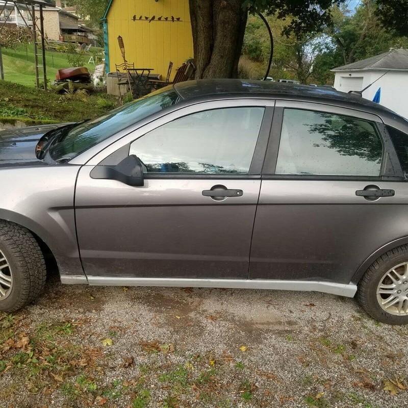 KUAFU Slip-on Rocker Panels Pair Compatible with Ford Focus 4