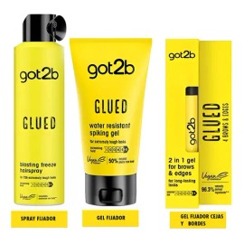 Got2b Glued Gel  Fijador  Gel Cejas Alta Fijacion 3pzs                                                                                                