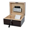 Humidor Cigar Box Spanish Red Cedar High Gloss Finish W/Hygrometer