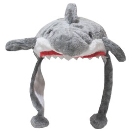 Peti Tebelle Shark Warm Hat Unisex Free Size grey