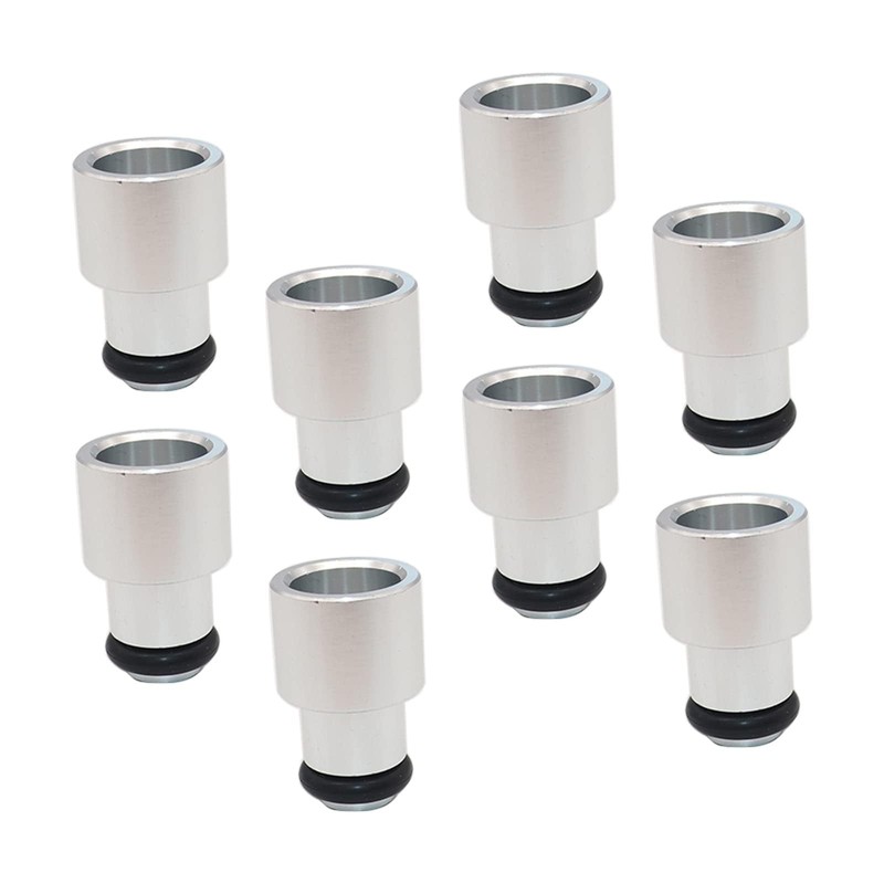 SecosAutoparts 8pcs Fuel Injector Spacer Extender Adapts Short LS3 LS7