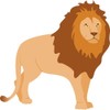 CafePress Lion Sticker Rectangle Bumper Sticker Car Decal