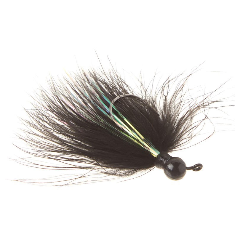 Marabou Jig 1/16 Black