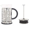 Cafetera prensa francesa para 3 tazas, de borosilicato armazon de