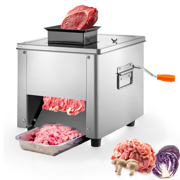 IntXanth 3-in-1 Electrical Fresh Meat Slicer, 2.5mm Slice Thickness, Easy