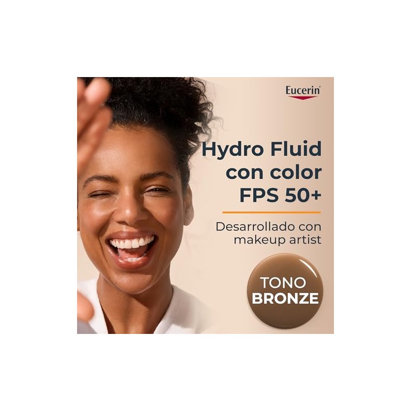Eucerin Sun Face Hydro Fluid FPS 50 + Tono Bronze