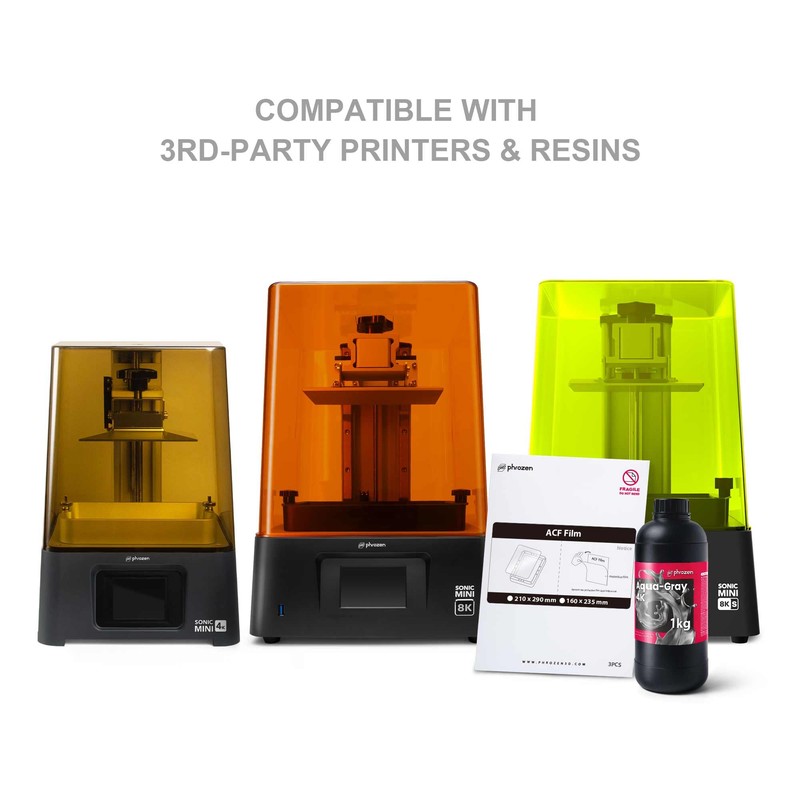 PHROZEN 3PCS ACF Film LCD Release Films, 3D Printer Replacement