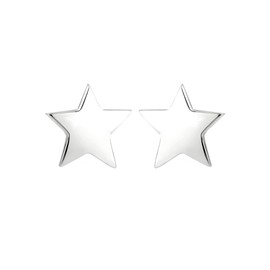 Elli Women’s Earrings in Star Shape Astro Trend Filigree in 925 Sterling Silver, 925 Sterling Silver