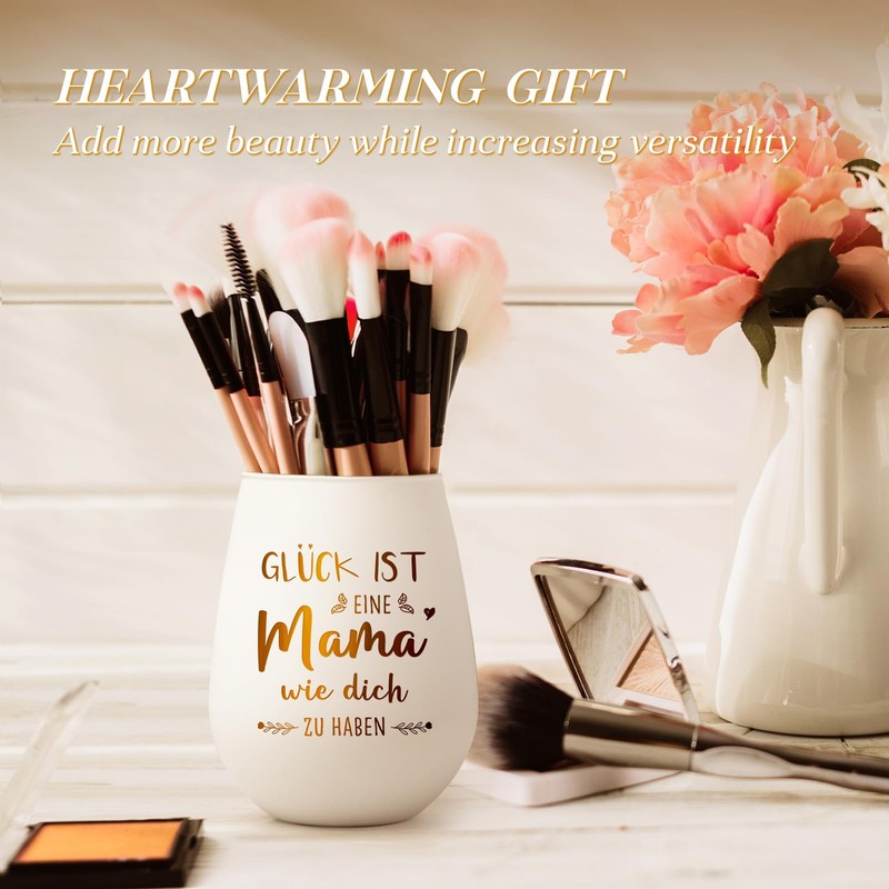 Juratar Geschenke für Mama, Muttertag Windlicht mit Gravur Mama Geschenk,