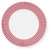 Pip Studio Royal Stripes Plate Dark Pink D 17