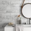 VAOVI Peel and Stick Subway Backsplash for Kitchen Tile(Gray 27pcs)