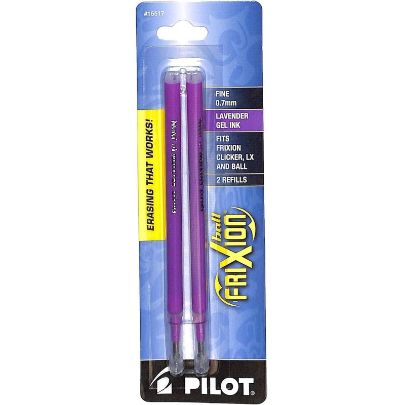 PILOT FriXion Gel Ink Refills For Clicker, LX & Ball