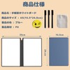 ZiSyouMa Dry Erase Board Notebook, Portable, Meeting Board, Easy to