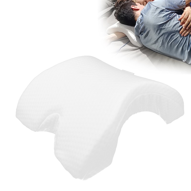 Arched Shaped Cuddle Arm Pillows Slow Rebound Pressure Pillow Memory