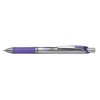 Pentel Mechanical Pencil, Energize, 0.5mm, Silver & Violet (PL75-V)