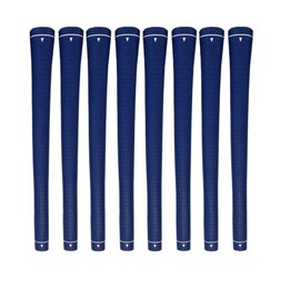 Hiemon TPR Golf Grips Golf Grips No Backline Set of 8 (Navy Blue)