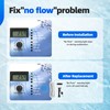 Hoodutric Upgraded GLX-FLO-RP Pool Flow Switch Assembly for Hayward Goldline