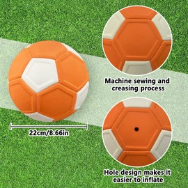 Ceeyoll 22 cm football curve ball, curveball football size 5, softball football, curve ball, swerve curve ball, children's football, fun sports softball football, children's football ball for 5-15
