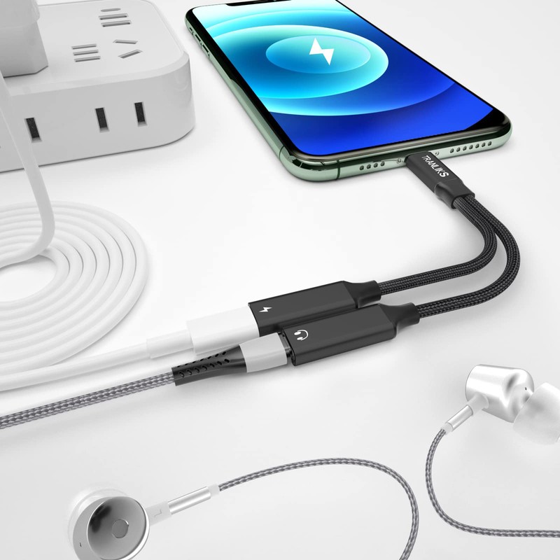 TRANLIKS USB C Splitter, 2-in-1 Adapter USB C with PD